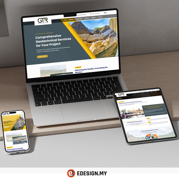 Geotechnical Services Website Design