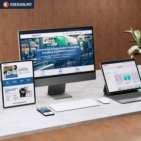 FMCG Packaging Solutions Website Design